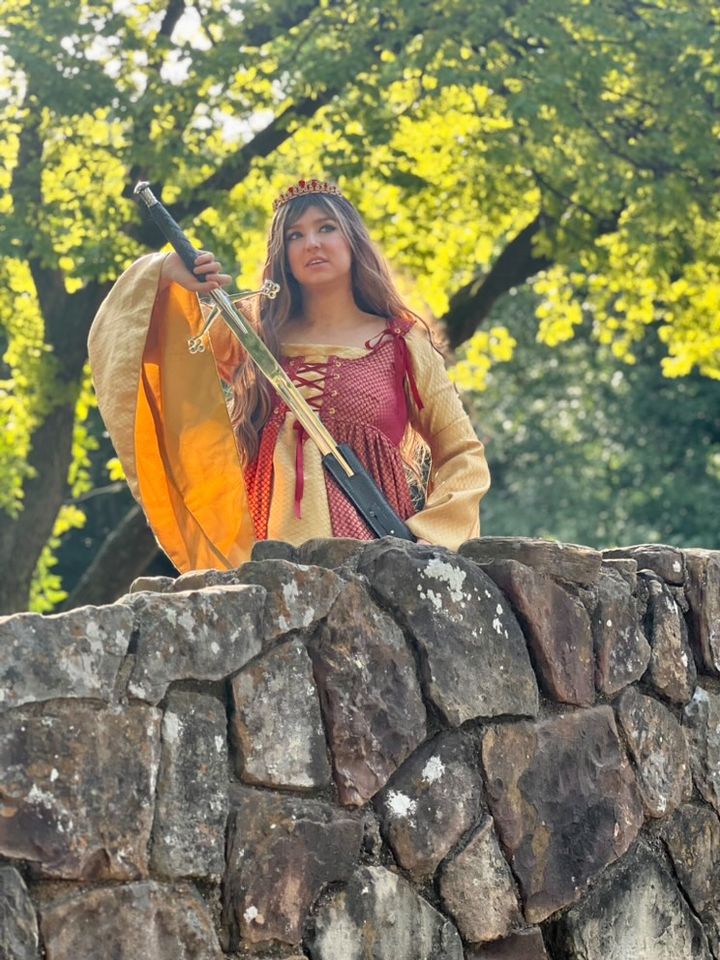 The Verona Burgundy Overdress Only