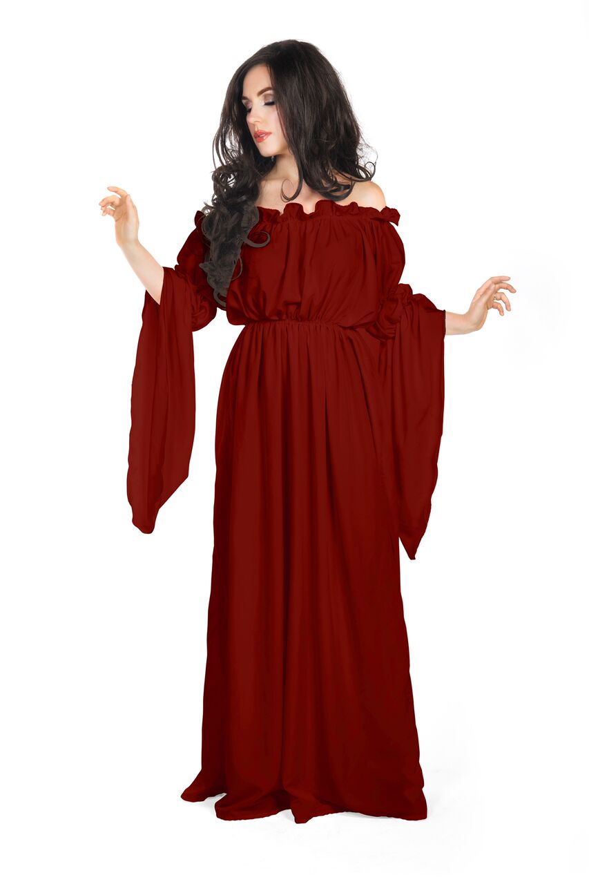 THE CELTIC Renaissance Medieval Chemise Dress Fantasy Fairy Gown Cottagecore
