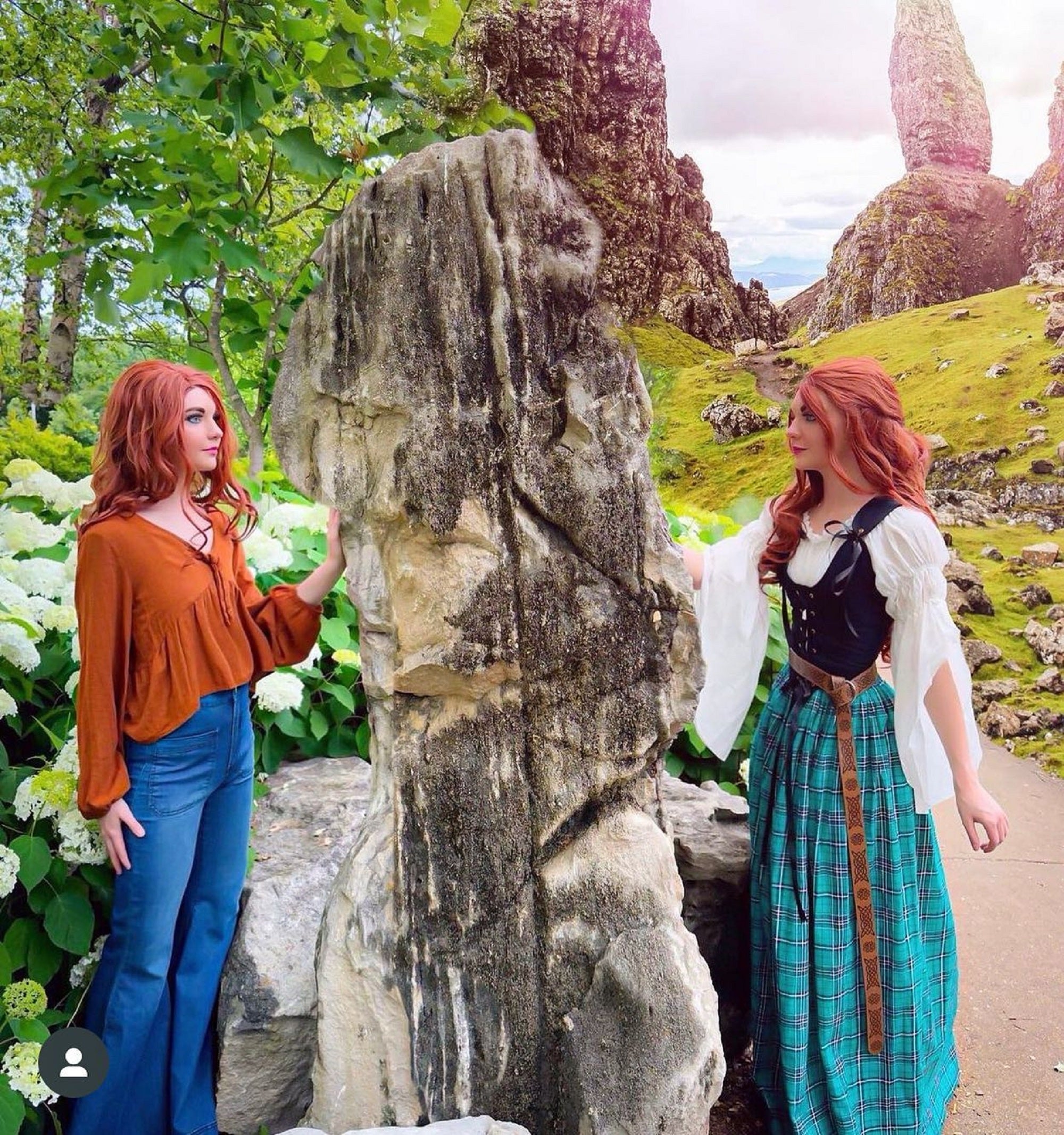 Costume Highland Dress Women Scottish Highlander Plaid 2-Pc Set Renaissance Fair Costume Women Fantasy Cosplay Costume Highland Dress Women Scottish Highlander Plaid 2-Pc Set Renaissance Fair Costume Women Fantasy Cosplay