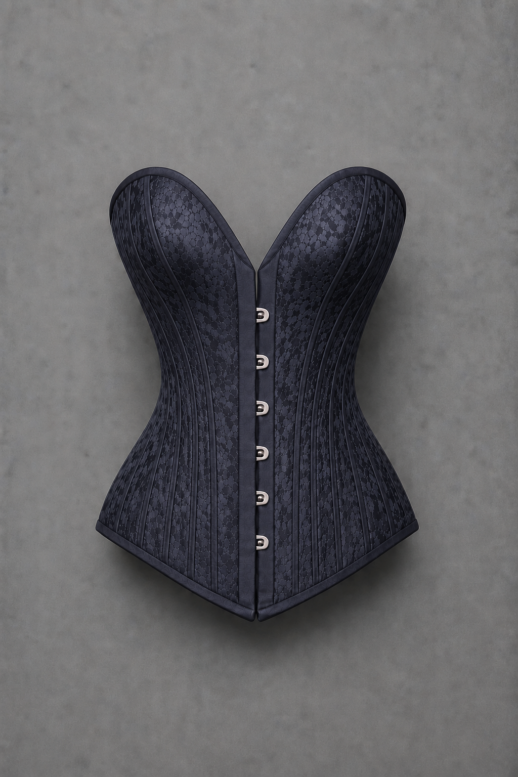 Dark Angel Victorian Gothic Dark Elegance Stays Corset Morticia Fantasy Cosplay Corset.