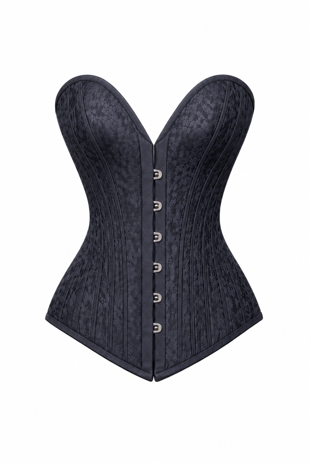 Dark Angel Victorian Gothic Dark Elegance Stays Corset Morticia Fantasy Cosplay Corset.