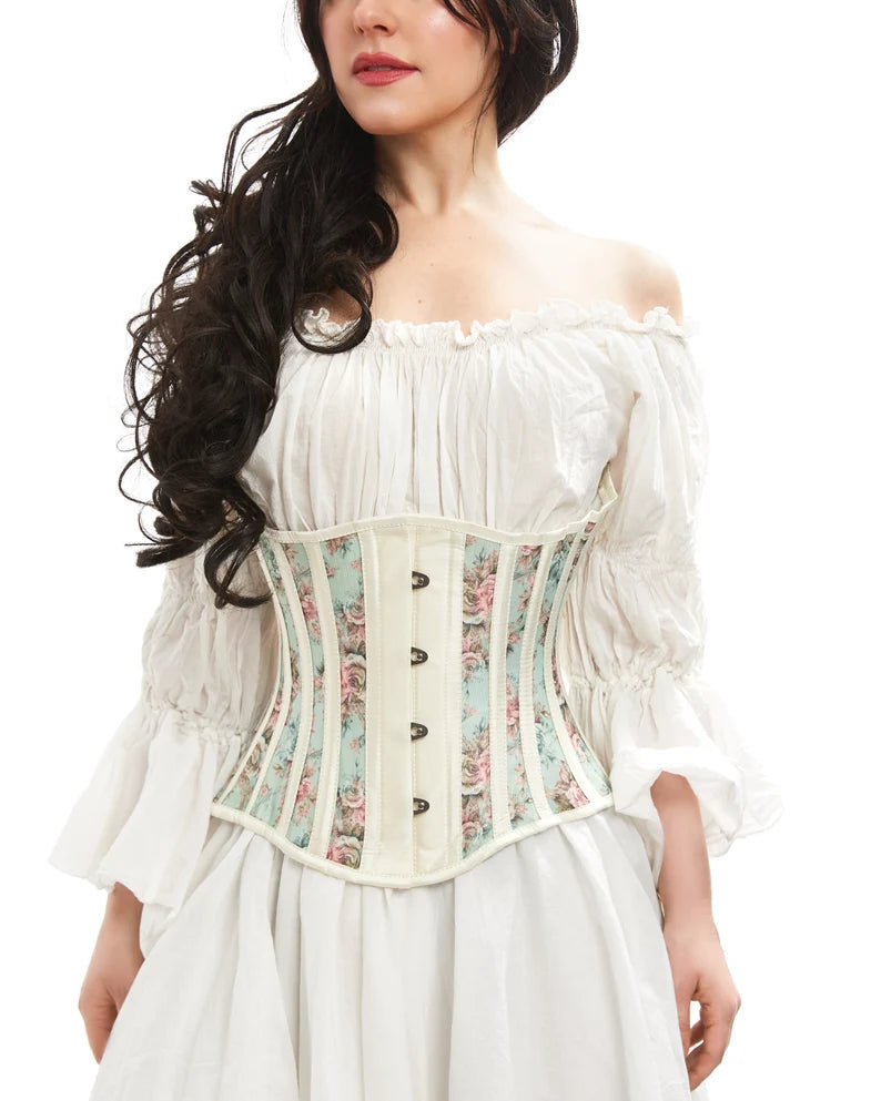Women’s Renaissance Wedding Costume - Ren Faire - Medieval Fantasy Fairy - 2-Piece Dress and Corset - The “Elvenia” -Reminisce Brand