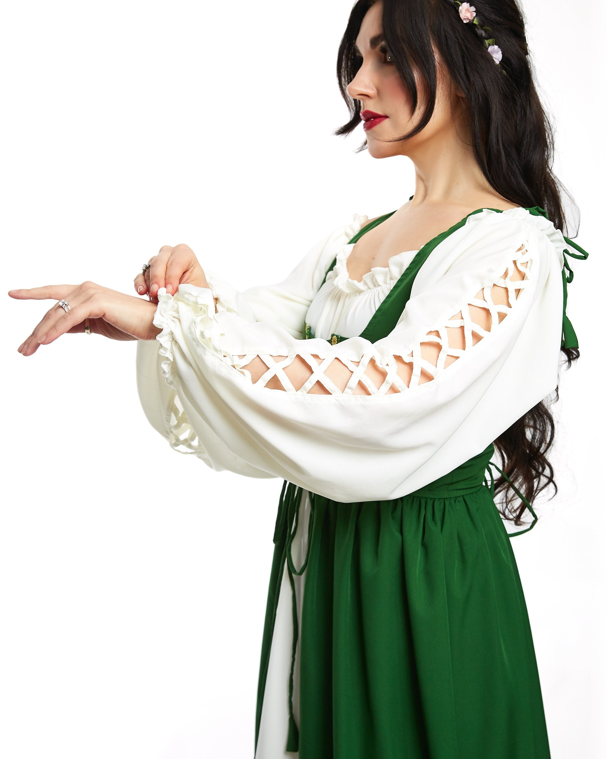The Irish Dress and Gaelic Chemise Set