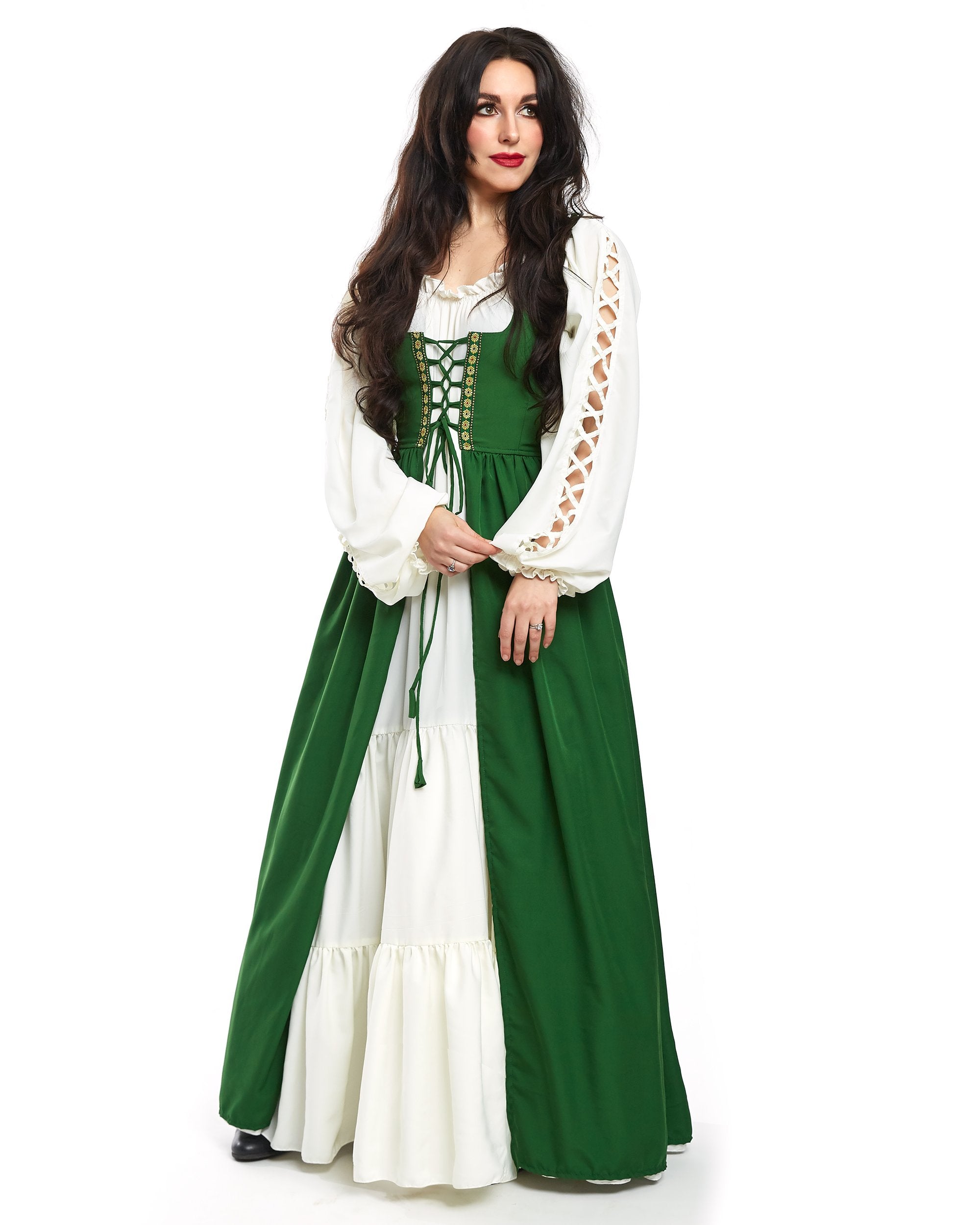 The Irish Dress and Gaelic Chemise Set