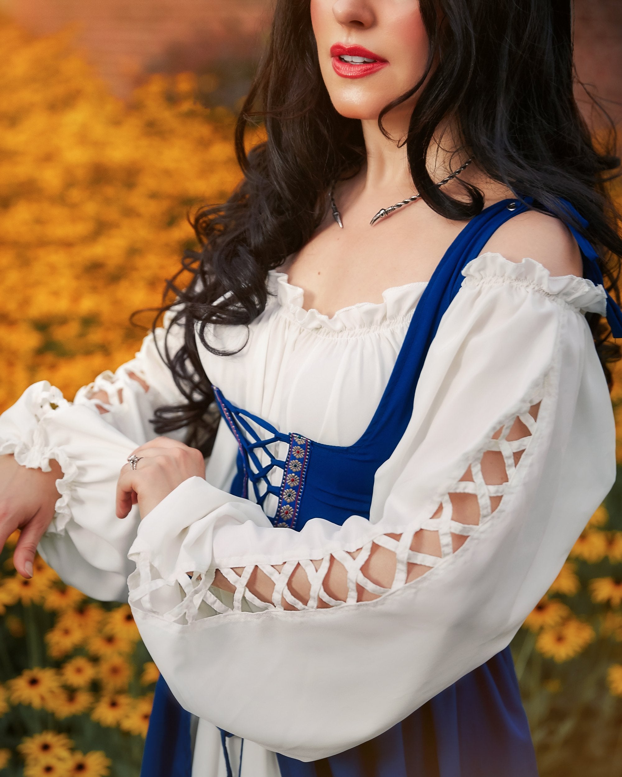 The Irish Dress and Gaelic Chemise Set