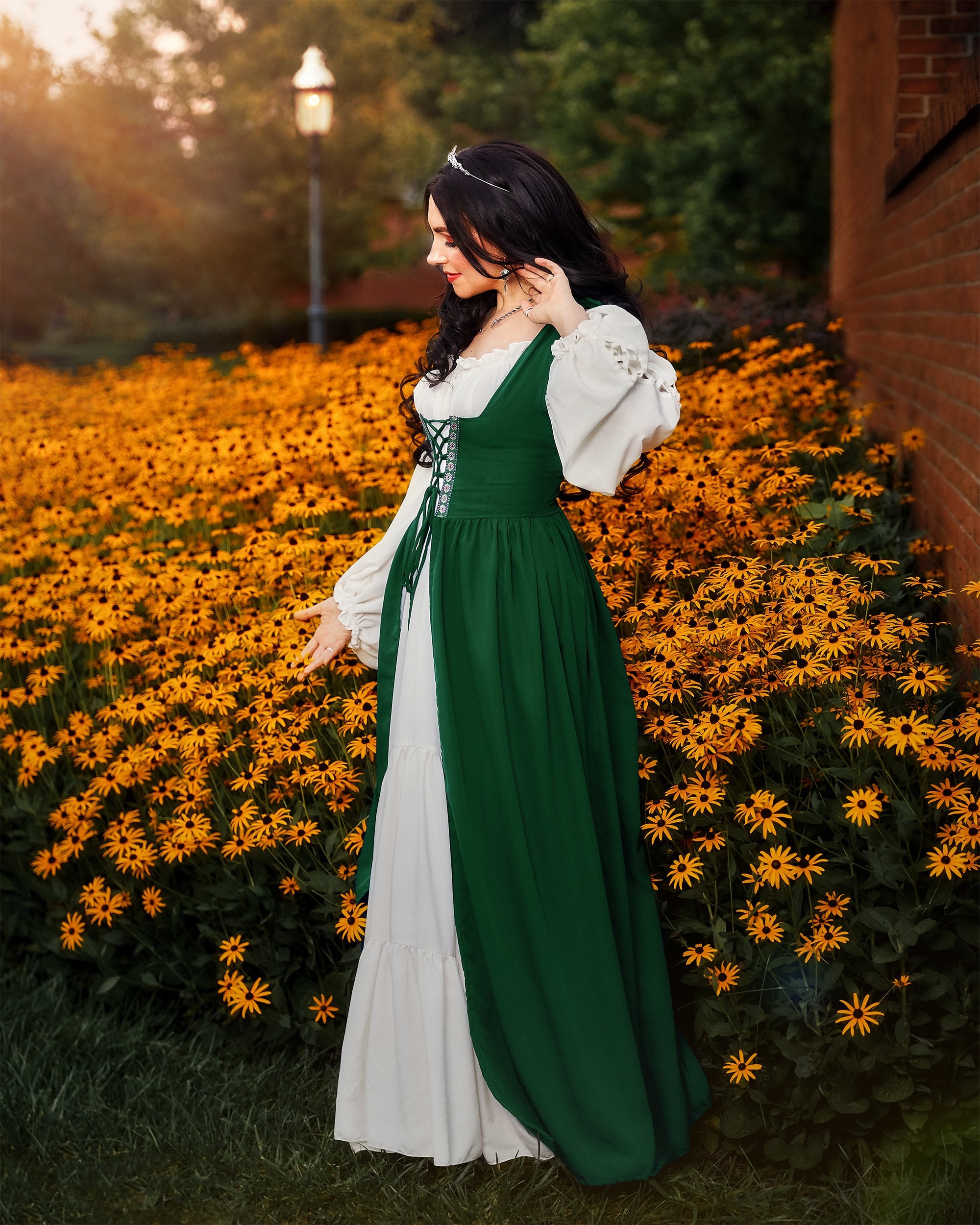 The Irish Dress and Gaelic Chemise Set