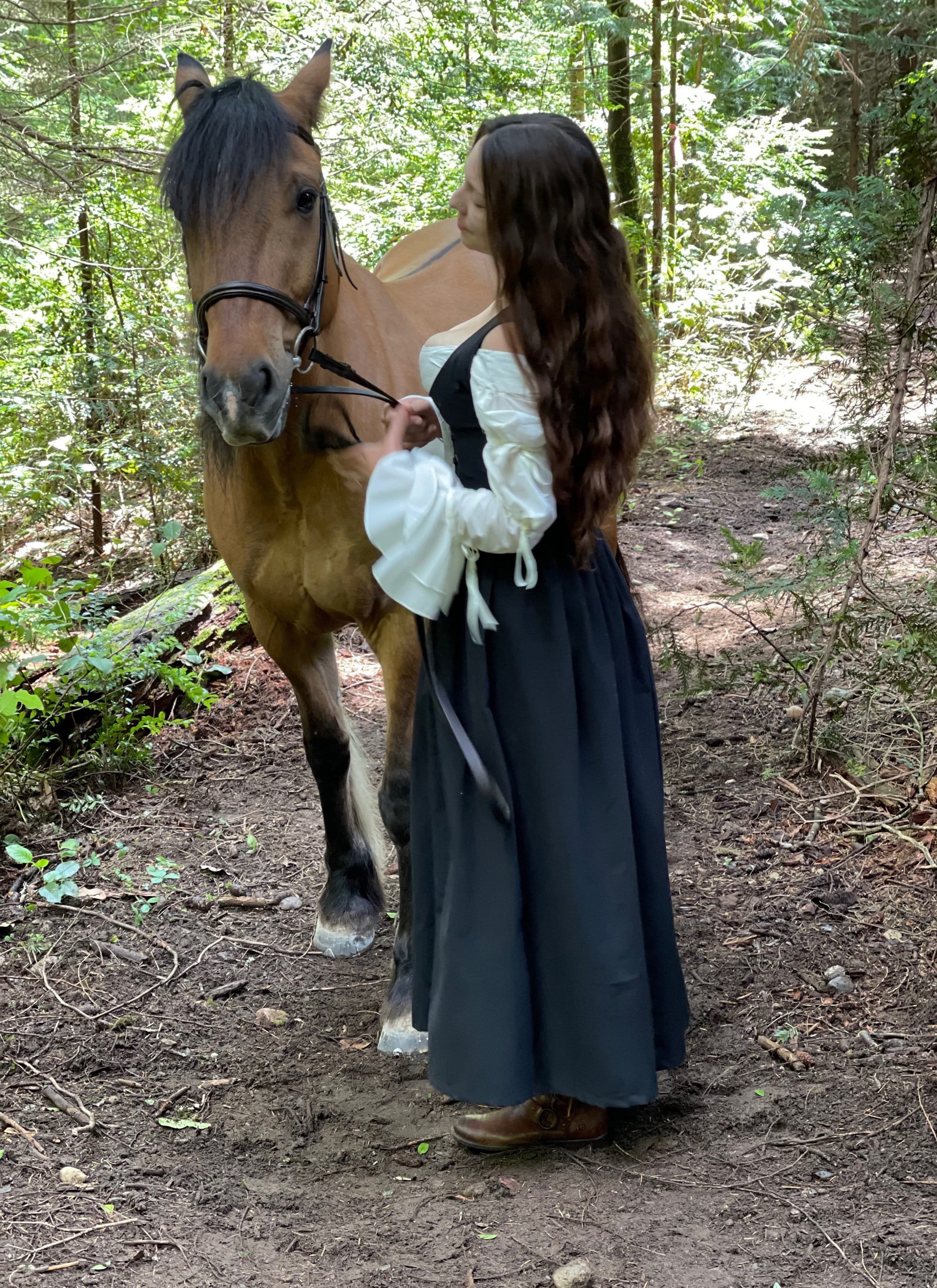 The Horse Whisperer ~ Fantasy Equestrian Rider 3 Piece 100% Cotton Costume