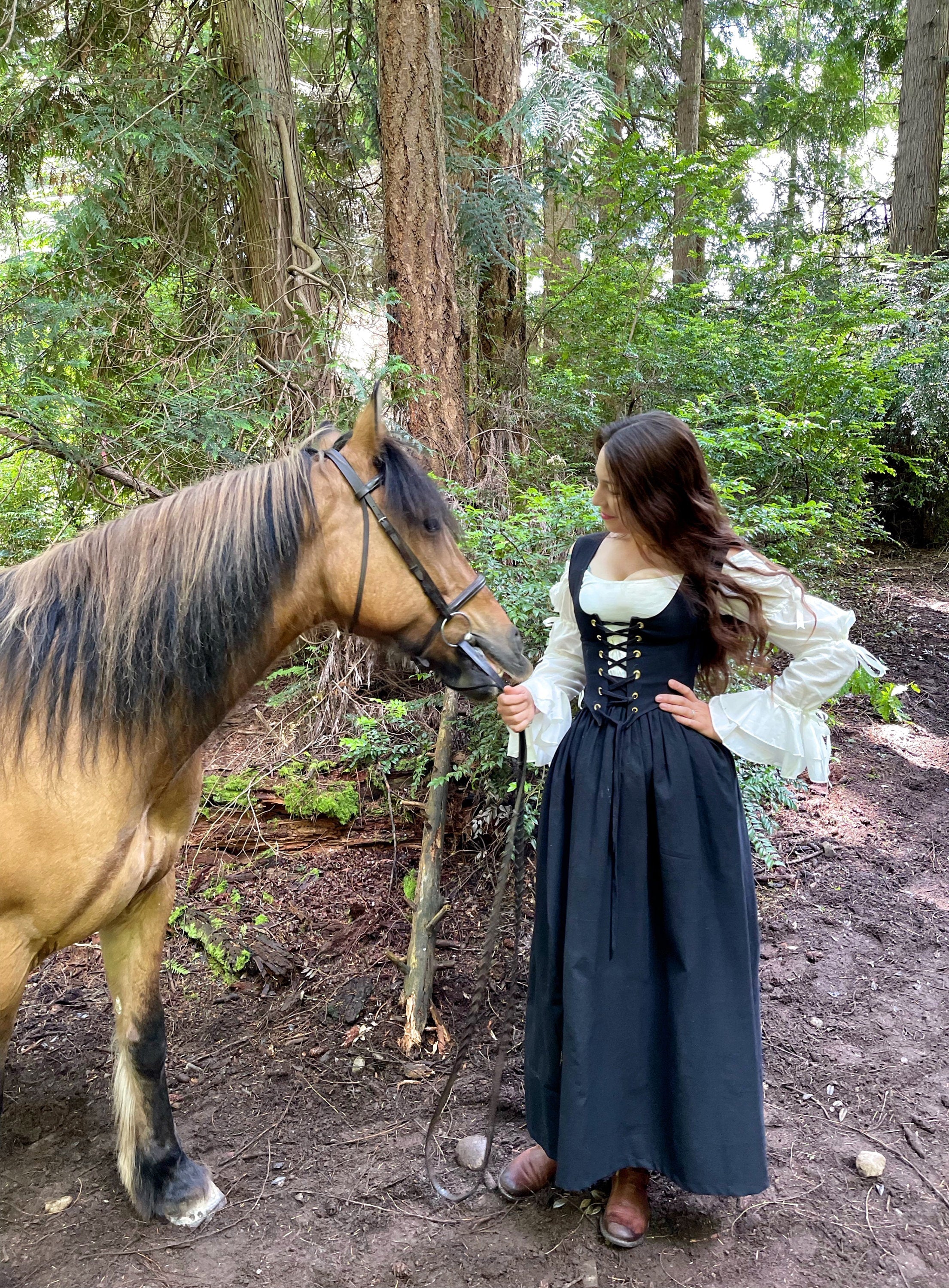 The Horse Whisperer ~ Fantasy Equestrian Rider 3 Piece 100% Cotton Costume