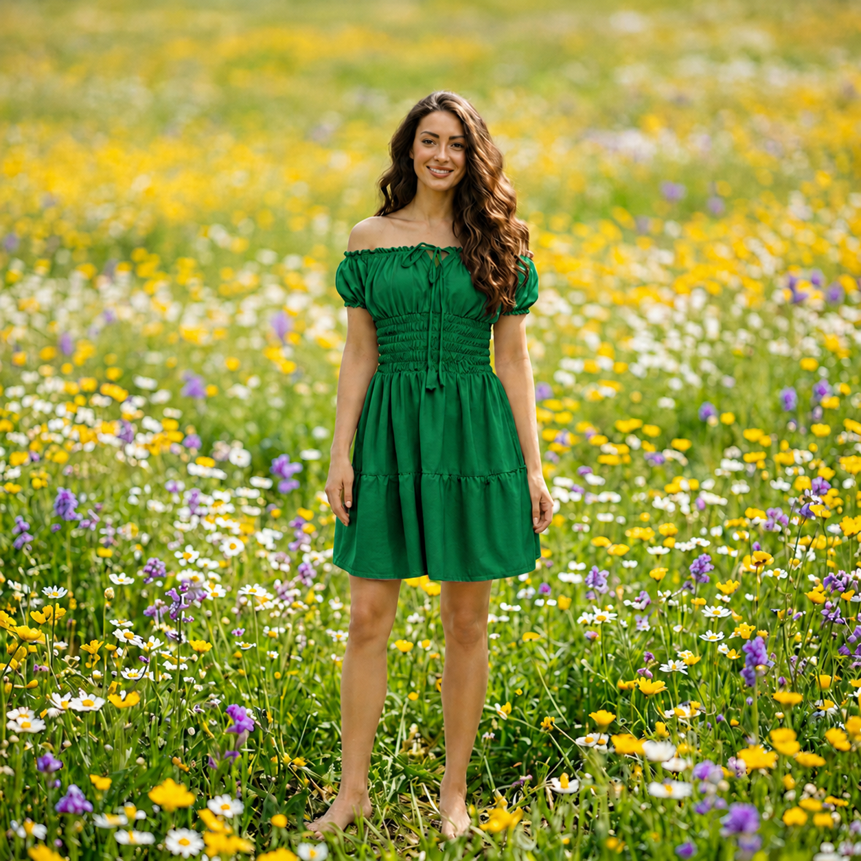Boho Smocked Blouse
