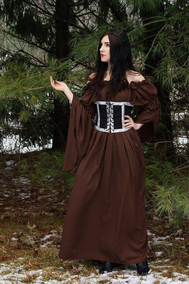 THE CELTIC Renaissance Medieval Chemise Dress Fantasy Fairy Gown