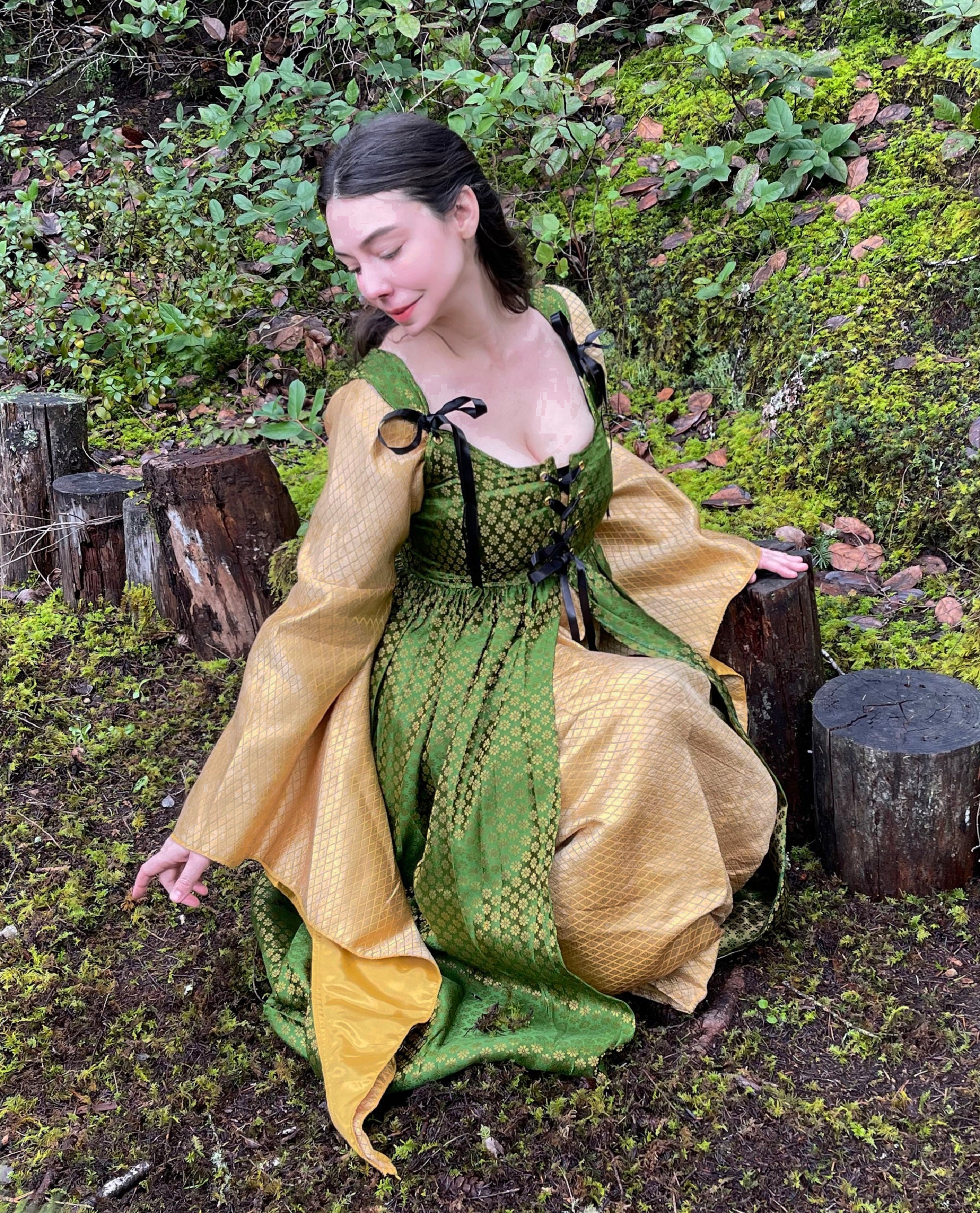 The Verona Burgundy Overdress Only