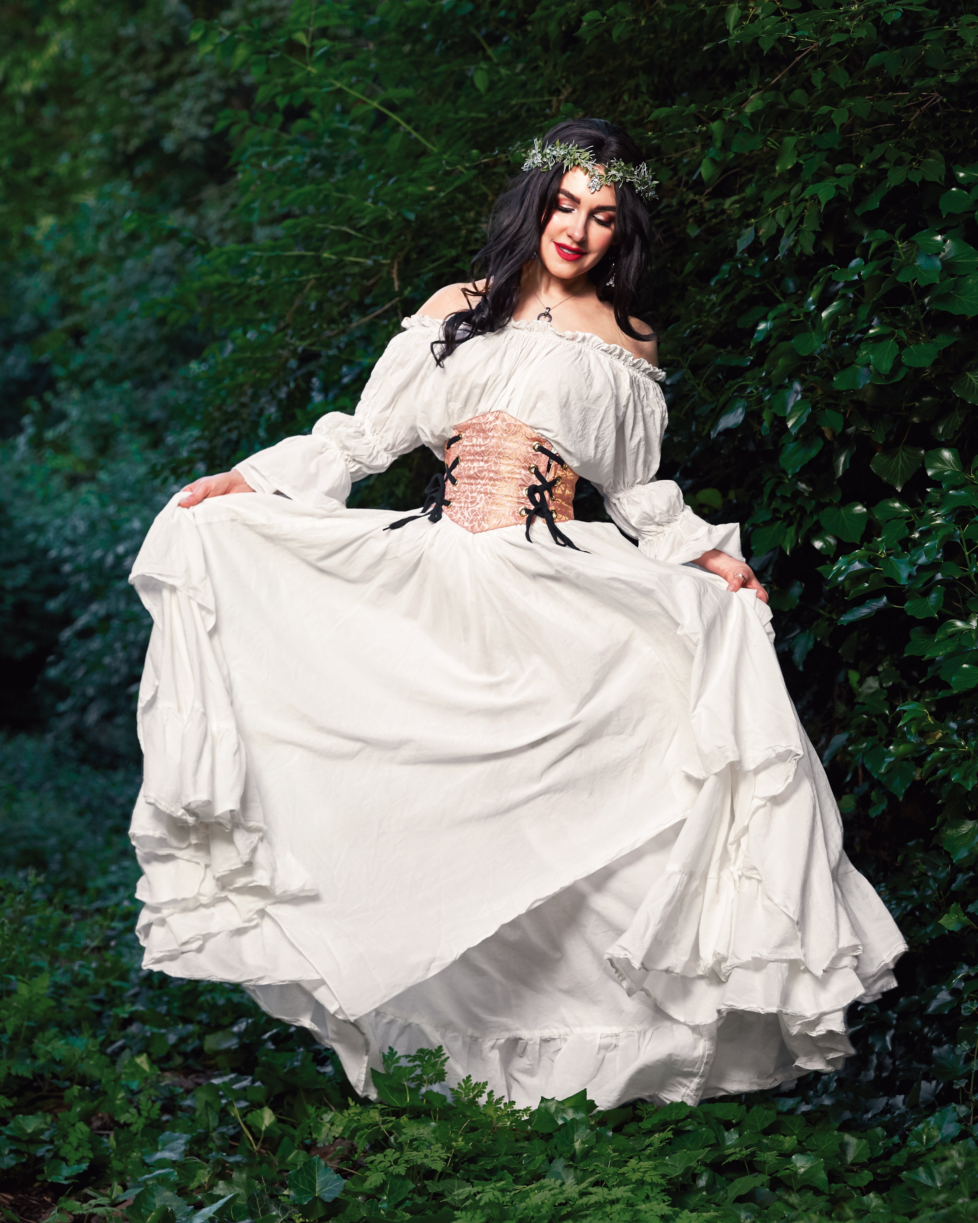 The Elvenia Fairy Renaissance Costume skirt and chemise only