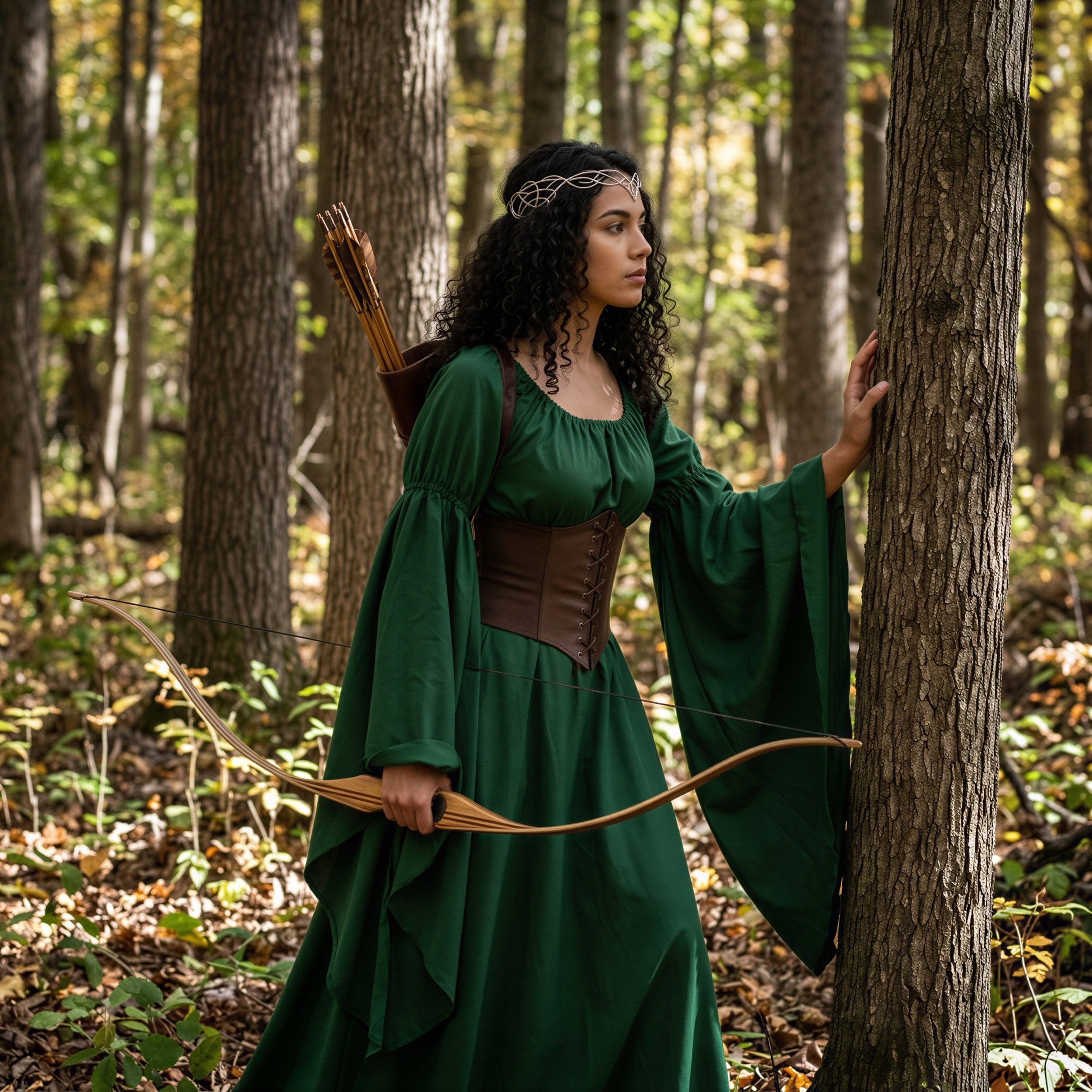Renaissance women Costume Medieval Fantasy Cosplay Gown Dress "The Arc Renaissance women Costume Medieval Fantasy Cosplay Gown Dress "The Arc