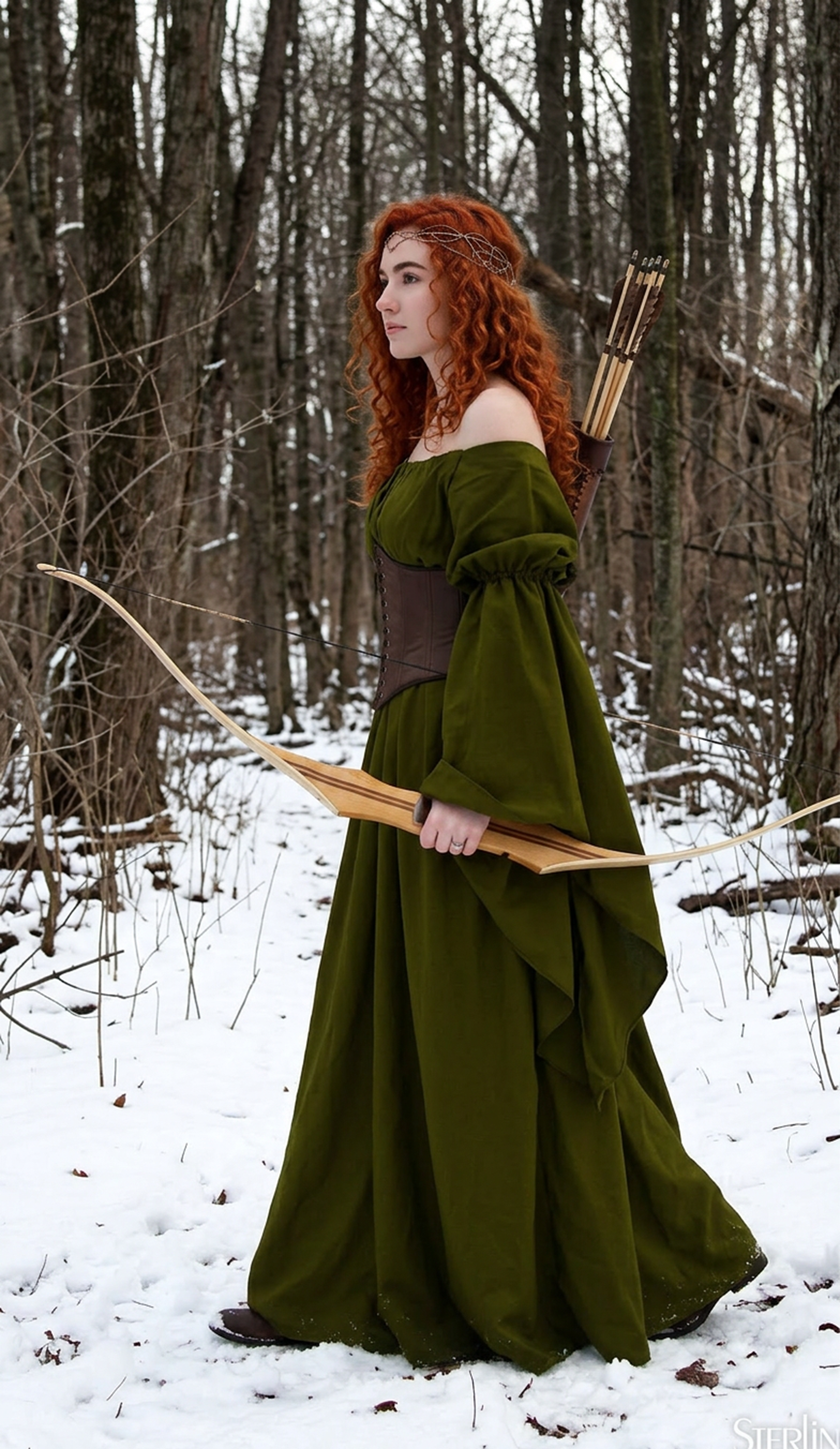 Renaissance women Costume Medieval Fantasy Cosplay Gown Dress 
