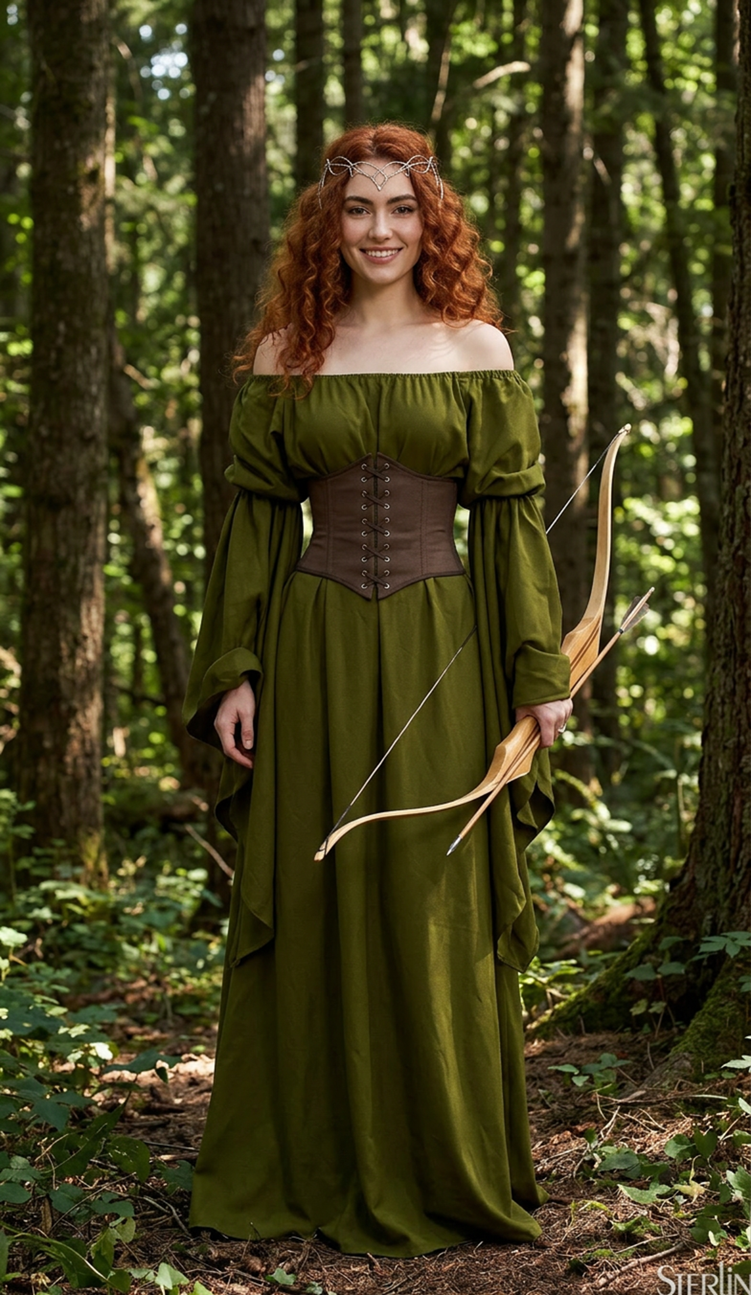 Renaissance women Costume Medieval Fantasy Cosplay Gown Dress "The Arc Renaissance women Costume Medieval Fantasy Cosplay Gown Dress "The Arc