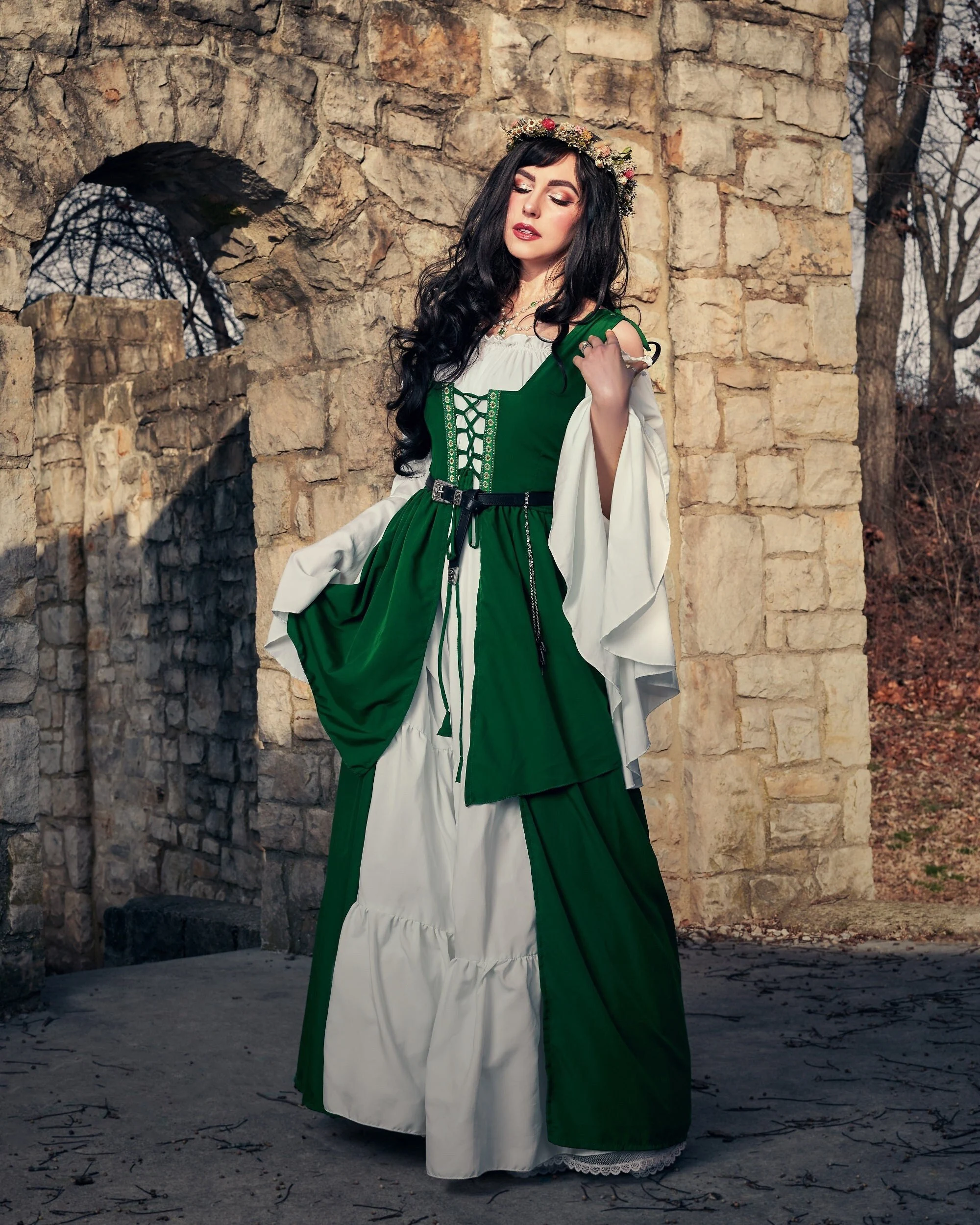 Mythic Layered Medieval Renaissance Faire Costume Set