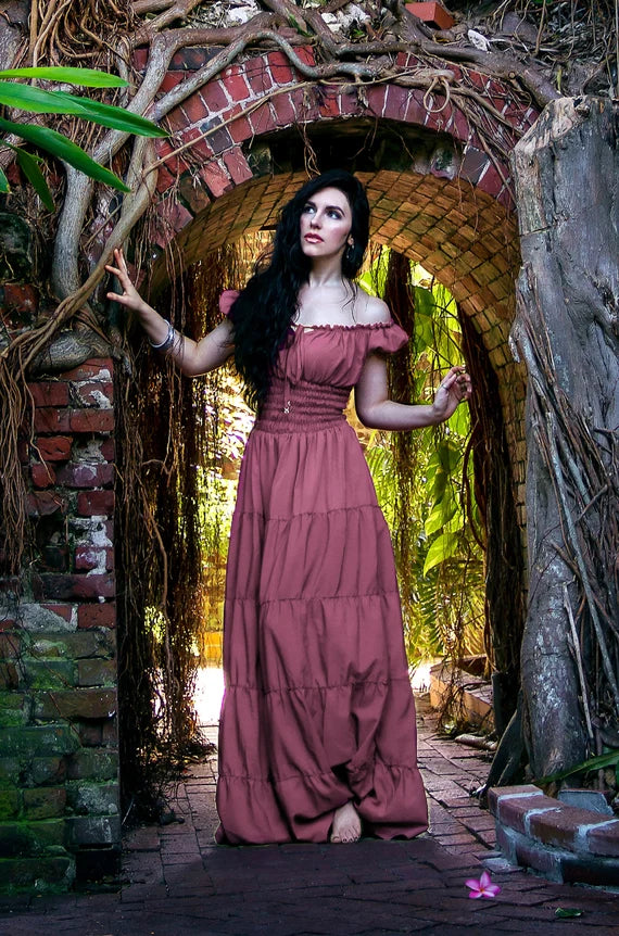 Gypsy sales peasant dress